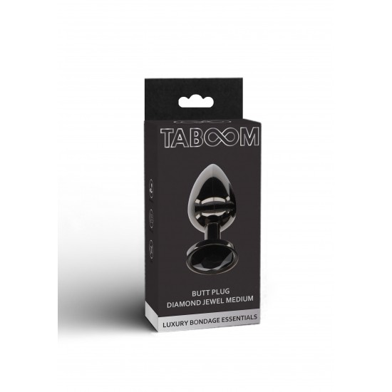 Butt Plug With Diamond Jewel M Butt Plug With Diamond Jewel M
