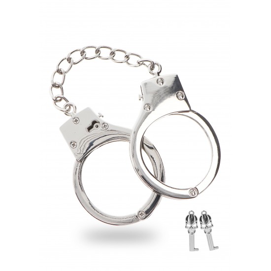 Silver Plated BDSM Handcuffs Silver Plated BDSM Handcuffs