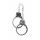 Silver Plated BDSM Handcuffs Silver Plated BDSM Handcuffs