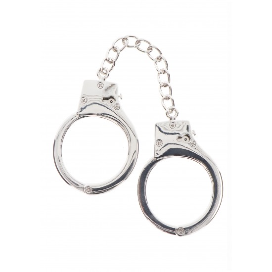 Silver Plated BDSM Handcuffs Silver Plated BDSM Handcuffs