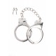 Silver Plated BDSM Handcuffs Silver Plated BDSM Handcuffs