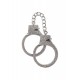 Diamond Wrist Cuffs Silver