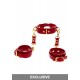 D-Ring Collar and Wrist Cuffs D-Ring Collar and Wrist Cuffs