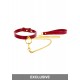 O-Ring Collar and Chain Leash