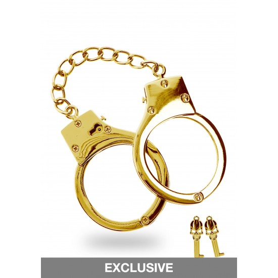 Gold Plated BDSM Handcuffs Gold Plated BDSM Handcuffs
