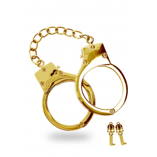 Gold Plated BDSM Handcuffs Gold Plated BDSM Handcuffs