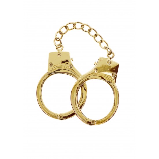Gold Plated BDSM Handcuffs Gold Plated BDSM Handcuffs