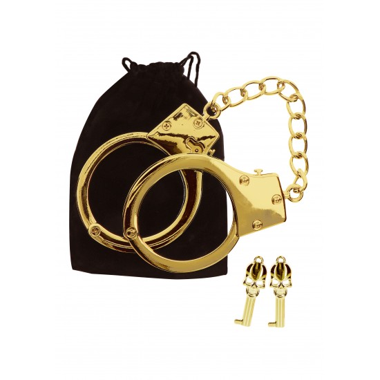 Gold Plated BDSM Handcuffs Gold Plated BDSM Handcuffs