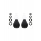 Nipple Enlargers with 8 Rings
