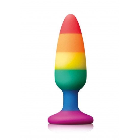 Pleasure Plug Rainbow Medium Pleasure Plug Rainbow Medium