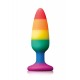 Pleasure Plug Rainbow Medium Pleasure Plug Rainbow Medium