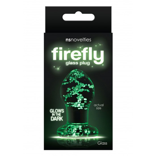 Firefly Glass Plug - S Firefly Glass Plug - S