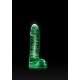 FireFly Glass Smooth Dildo