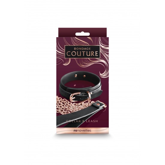 Bondage Couture Collar & Leash
