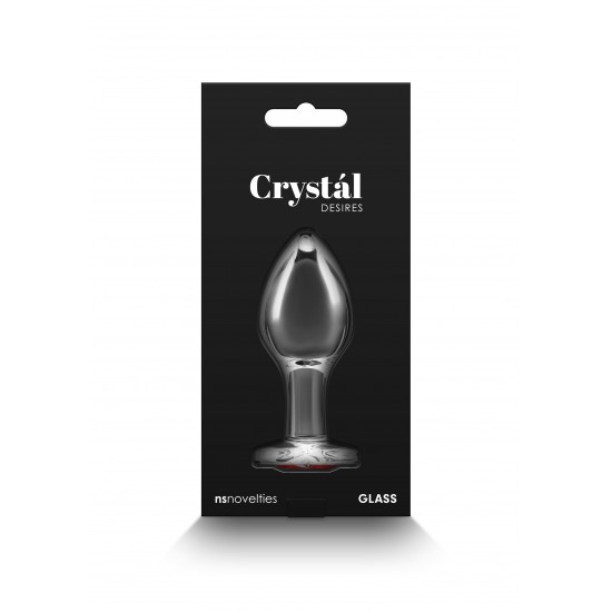 Crystal Desires Red Heart M