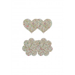 Pasties Heart & Flower 2 Pair