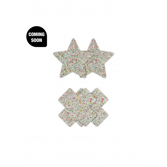 Pasties Star & Cross  2 Pair