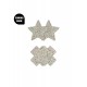 Pasties Star & Cross  2 Pair