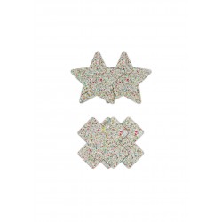 Pasties Star & Cross  2 Pair