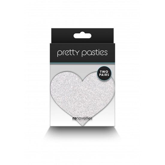 Pasties Glitter Hearts  2 Pair