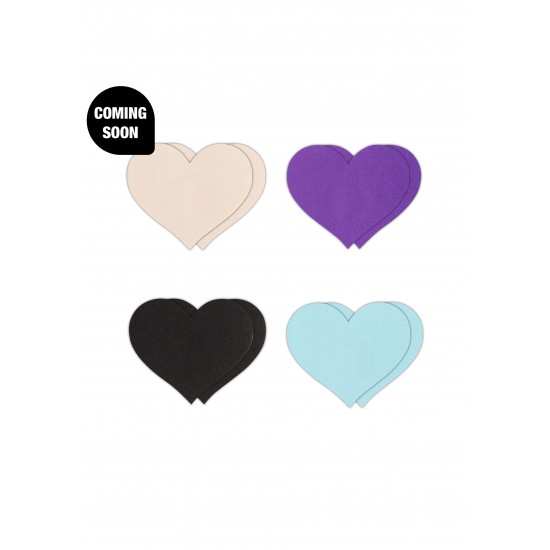 Pasties Heart I Assort 4 Pair