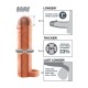 Perfect 1 Inch With Ball Strap