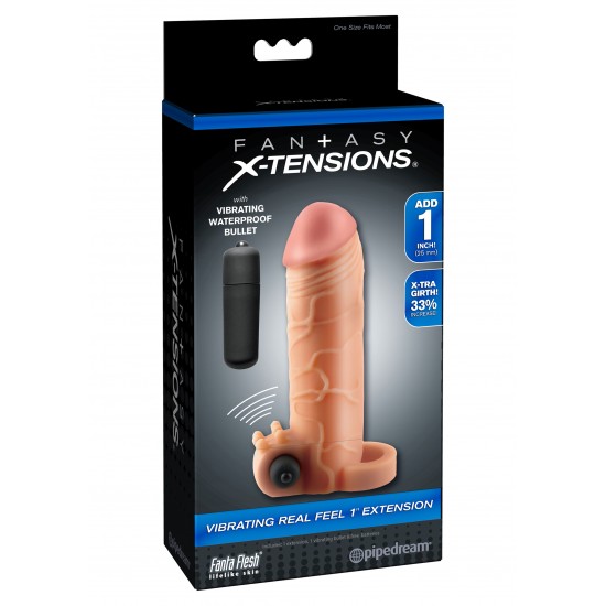 FX Vibrating Real Feel 1 inch