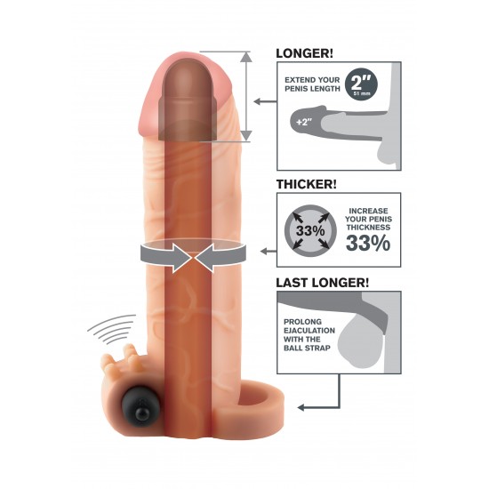 FX Vibrating Real Feel 2 Inch