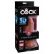 3D Triple Density Cock 6 inch