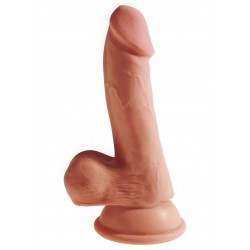 3D Cock with Balls 6.5 inch