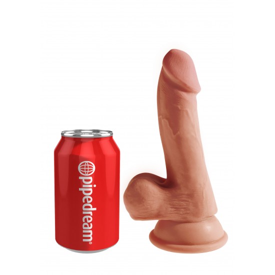 3D Cock with Balls 6.5 inch