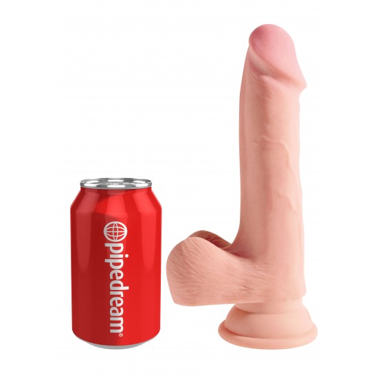 3D Cock with Balls 7.5 inch