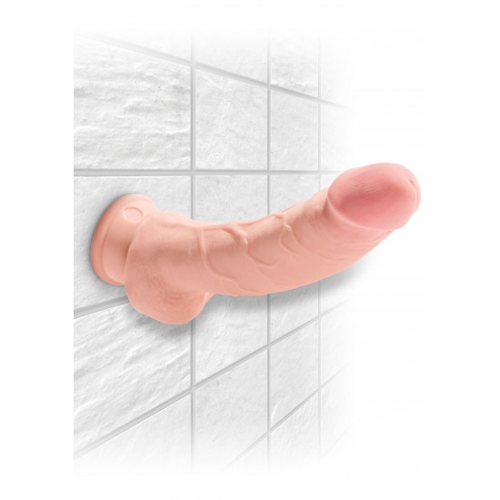 3D Cock with Balls 8 inch