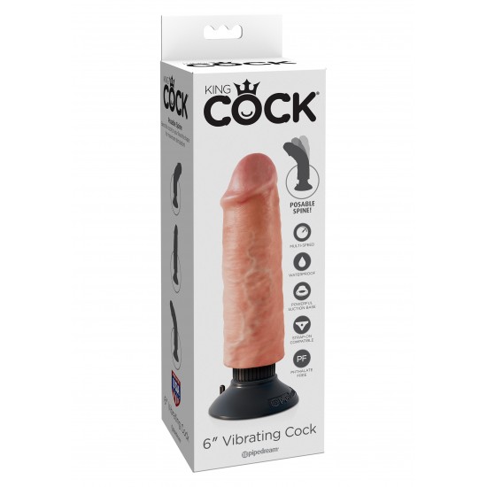 Vibrating Cock 6 Inch Vibrating Cock 6 Inch