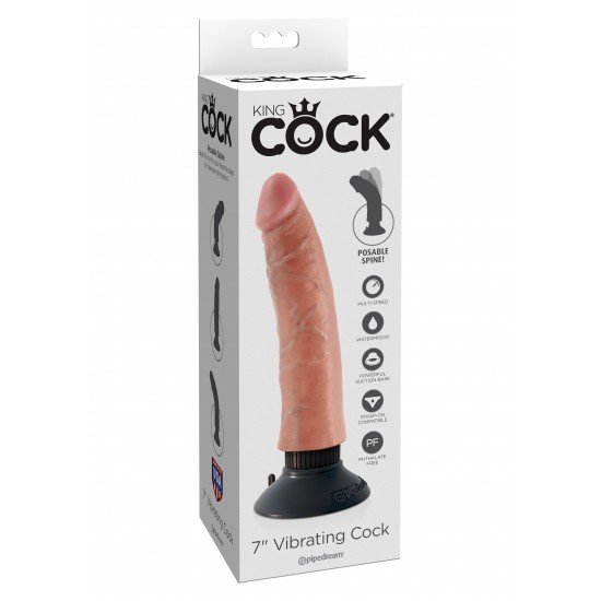 Vibrating Cock 7 Inch Vibrating Cock 7 Inch