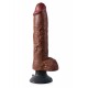 Cock With Balls 10 Inch Cock With Balls 10 Inch