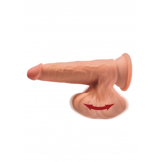 3D Cock Swinging Balls 7 inch