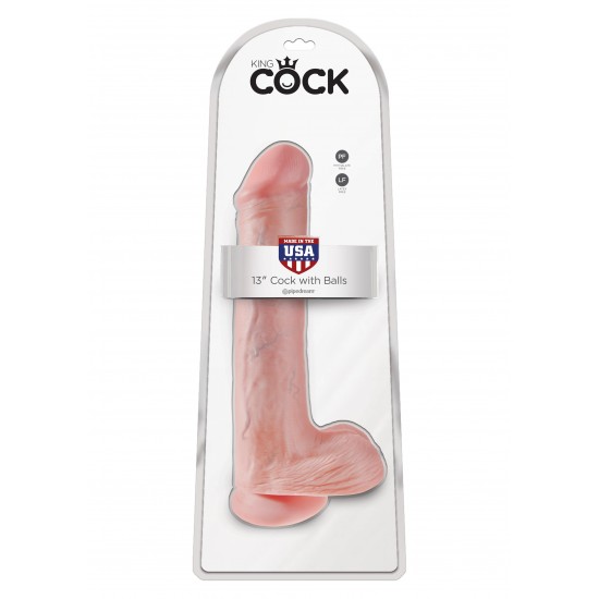 King Cock 13Inch With Balls