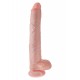 King Cock 14Inch With Balls