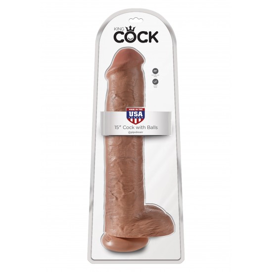 King Cock 15Inch With Balls