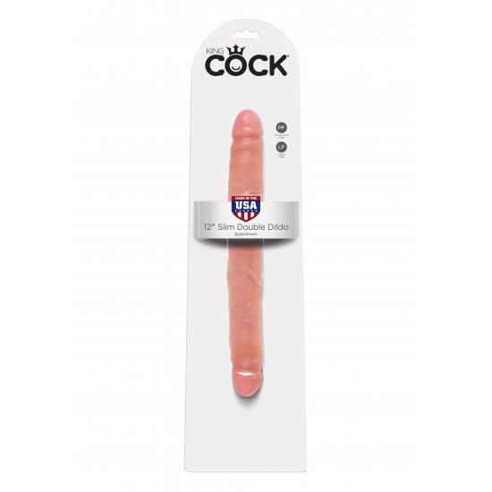 Cock 12 Inch Slim Double