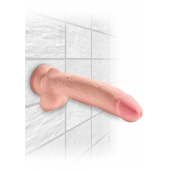 3D Cock with Balls 10 inch