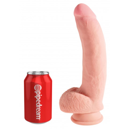 3D Cock with Balls 10 inch
