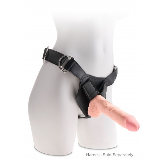 3D Fat Cock with Balls 10 inch