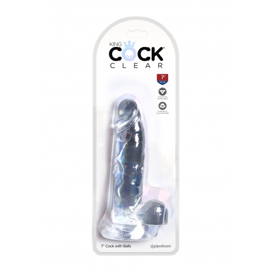 King Cock 7 Inch Cock w Balls