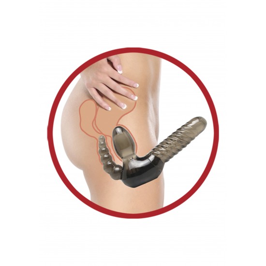 Strap-On with Anal Stimulator