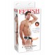 8 Inch Vibr. Hollow Strap-On