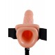 11in. Vibrating Hollow StrapOn