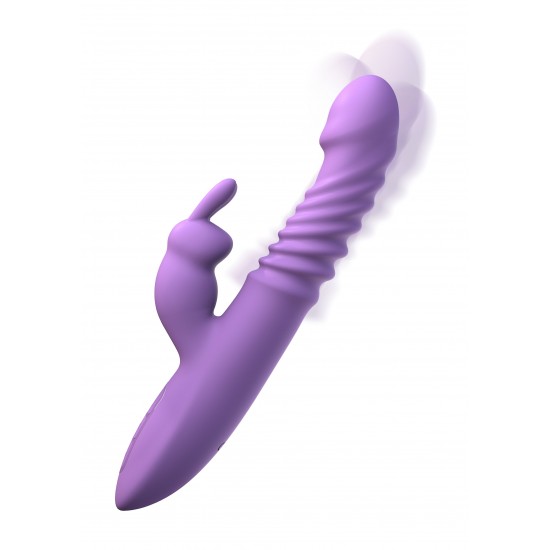 Her Thrusting Silicone Rabbit Her Thrusting Silicone Rabbit