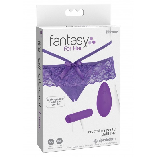 Crotchless Panty Thrill-Her
